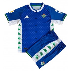 Koszulka Real Betis Dziecięcy Wyjazdowe Stroje Piłkarskie 2021/22 Krótki Rękaw